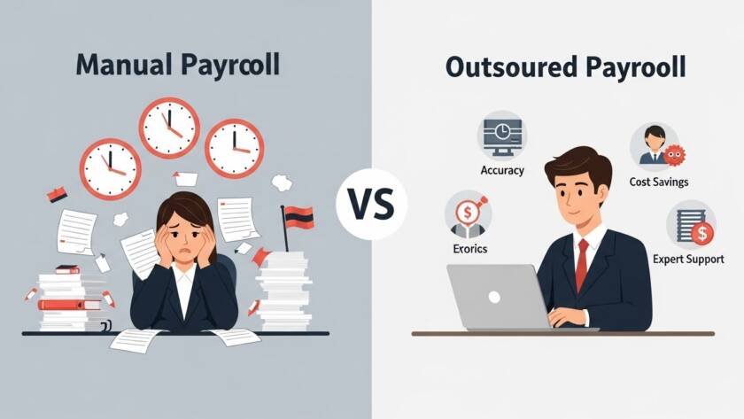 Outsourcing Payroll vs Manual Processing
