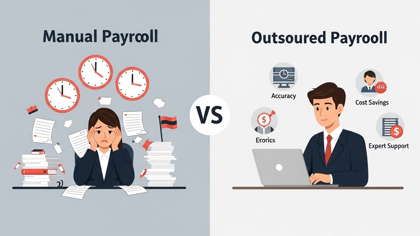 Outsourcing Payroll vs Manual Processing